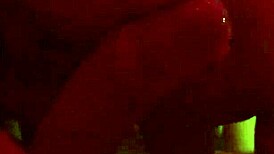 this bbw with huge tits sucks on a monster cock, her fat body loving the sucking and blowjob action