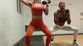 We fuck the sports coach with my friend