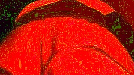 Close-Up View of Transsexual Interaction in Face Down Position