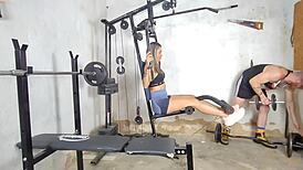 i filmed my personal trainer fucking me, then i fucked him in the gym