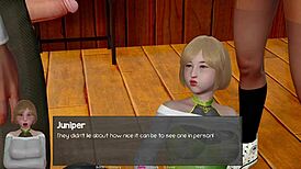 Let's Play The Headmaster's Fantasy With Big Tits!