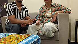 yo, the jija sali game turned into wild sex, hindi audio 🔥