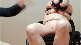 European Milf Bent Over in BDSM Doggy Style Humiliation