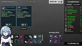 what's up with this brotato gameplay featuring anime hentai elements?