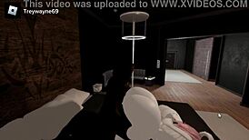 Femboy getting fucked by his black daddy.