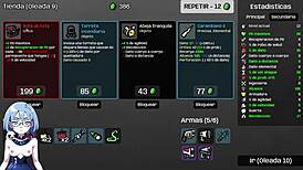 what's up with this brotato gameplay featuring anime hentai elements?