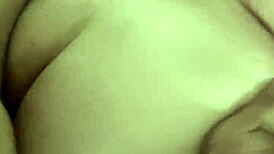 I saw my chubby girlfriend naked on bed, couldn’t resist filling her with cum