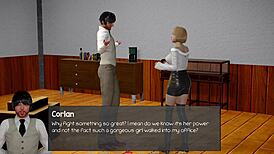 Let's Play The Headmaster's Fantasy With Big Tits!