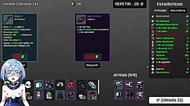 what's up with this brotato gameplay featuring anime hentai elements?