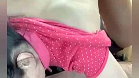 Milf Gabriella pulls hard on his cock, swallowing every drop of milk.