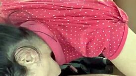 Milf Gabriella pulls hard on his cock, swallowing every drop of milk.