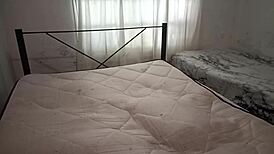 Sexy Stepmom Cleans Bedroom in Thong for Stepson’s Eyes