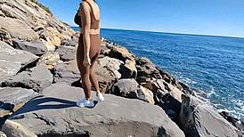 I Want To Suck Your Big Cock And Fuck On The Seashore