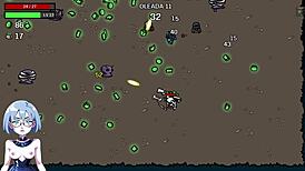 what's up with this brotato gameplay featuring anime hentai elements?