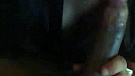 kingdinglong enjoys a big black cock gumjob from a mature white cougar in this interracial encounter