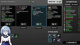 what's up with this brotato gameplay featuring anime hentai elements?