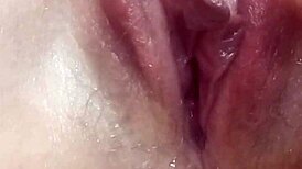 intimate masturbation with focus on achieving orgasm