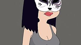 damn, this japanese bitch’s fuck tape is wild, riding hard! 😈