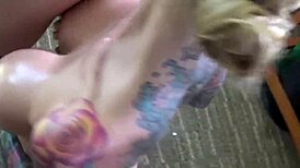 Lesbian Girls Talk Dirty While Licking Pussies And Playing With Oil!