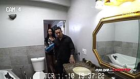 Gorgeous Bethany, tied up and banged by Bruno's big cock?