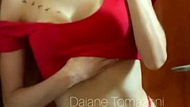 Brazilian girlfriends in fishnets explore fetish in dorm room