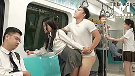 Modelmedia Asia Female College Student Indulges in Sex and Dripping Love Juices