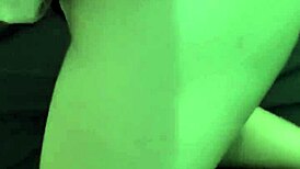 love how she sits on all fours in thong?