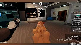 Blonde Gets Fucked By Catboy In Roblox World