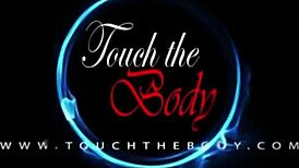 couple enjoys intimate handjob massage on oiled cock