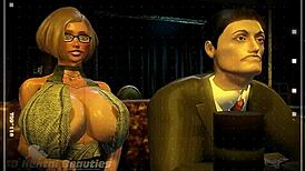 Milf Gives Intense Blowjob To Teen In Cartoon Style