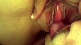 Licking big ass pussy.