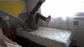 dani ortiz teaches masturbation joi to fans in lingerie solo video