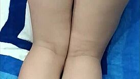 My stepsister's hermosa vagina in homemade lingerie