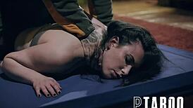 Bratty Hollywood Actress Casey Calvert LOSES HARDCORE SEX BET with Stuntman in California.