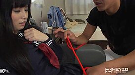 Hey, wanna see Miyu Shiina's sensitive body after school? Tell me how you like this Japanese creampie beauty in action!