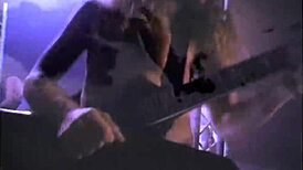 European Sexy Redhead Performs Megadeth Holy Wars