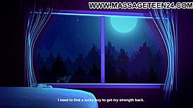 Animacija Meru sukuba u seksi hentai 3D sa monster kurcem u dupetu