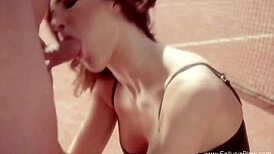 tasting the redhead's cumshot