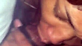 Her Intense Blowjob Sucking