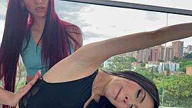 Ambar Prada's Hottest Lesbian Ass Licking and Pussy Eating