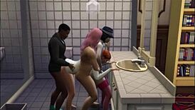 Carmen Anal in Toilet