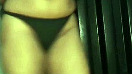 Dancing In Thong And Panties To Seduce House Boy In Homemade Video!