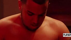 swinger babes give an oil massage in group orgy