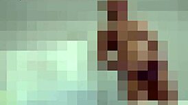 Bound Femdom Toys Cock In BDSM Fetish Session