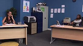 Jasmine Webb Sees Emma Butt Spit-Roasted