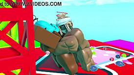 Viper Wants To Fuck Huge Tits In Obby