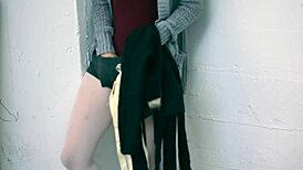 Horny lesbians licking wet pussies