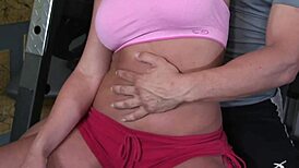 Rough Doggystyle and Missionary Action with Wet Pussy Pounding