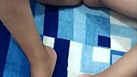 My stepsister's hermosa vagina in homemade lingerie