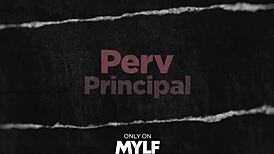 Soccer stepmom saves stepson by sucking principal’s huge cock! 😜